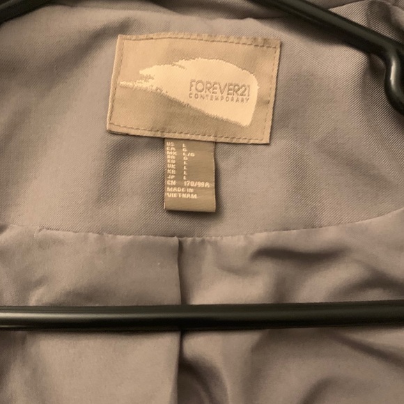 Forever 21 Grey Blazer - Picture 4 of 4